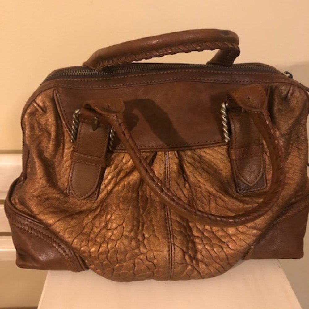 Cole Haan Archer Gramercy Bronze handbag in medium size
